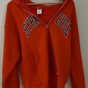 Syracuse zip up hoodie